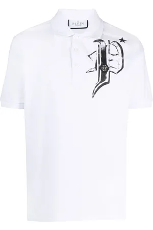Philipp Plein Polo con logo estampado