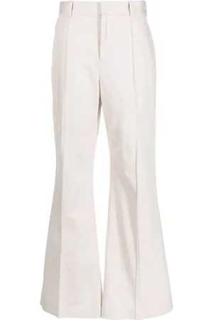Ralph Lauren Pantalones de talle alto acampanados