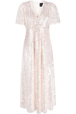 Needle & Thread Vestido largo Mila con lentejuelas