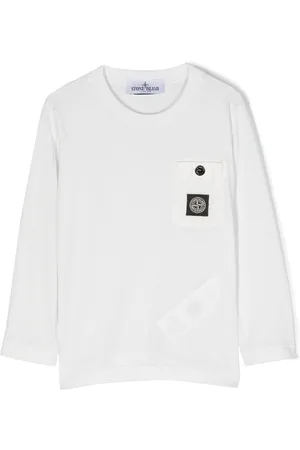 Stone Island Camiseta con parche del logo