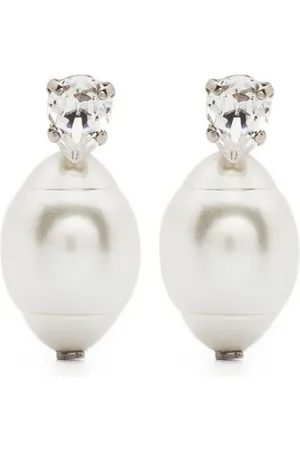 Simone Rocha Pendientes con colgante de perla