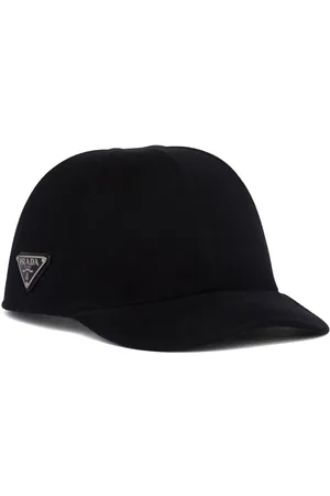 Prada Gorra con logo triangular