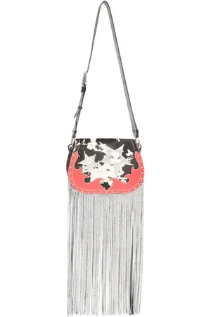 Maison Margiela Bolso de hombro Guitar con flecos