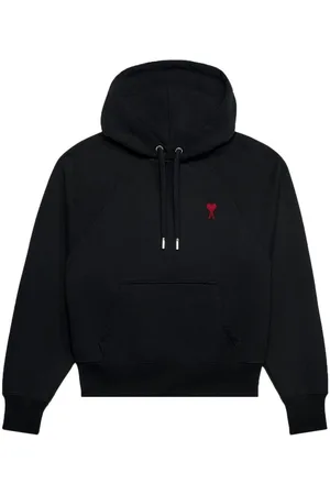 Ami Sudadera con capucha y logo bordado