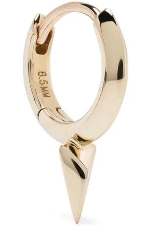 Maria Tash Aro Faceted Short Spike en oro amarillo de 14kt