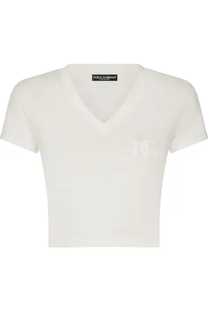 Dolce & Gabbana Camiseta con logo bordado