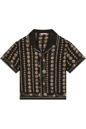 Dolce & Gabbana Camisa con motivo de monedas