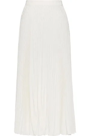 VALENTINO GARAVANI Falda midi plisada