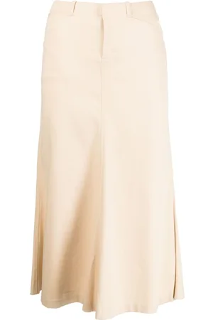 Ralph Lauren Falda midi con cintura baja