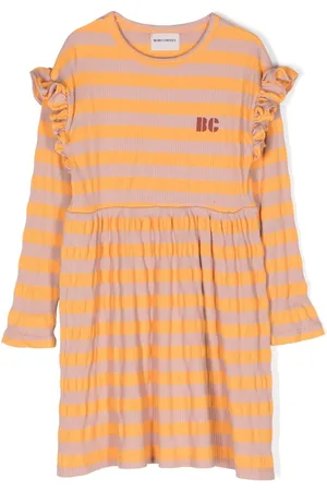 Bobo Choses Vestido a rayas con volantes