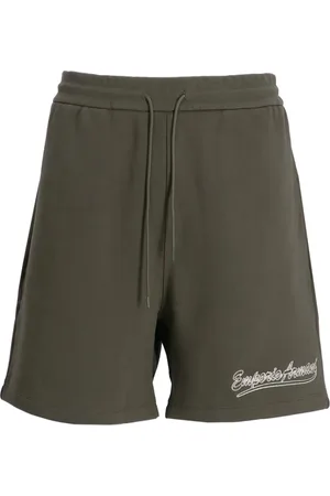 Emporio Armani Pantalones cortos de deporte con logo bordado