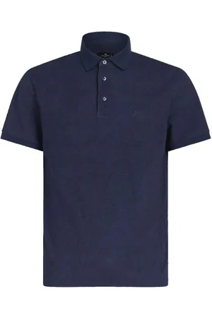 Etro Polo con estampado de cachemira
