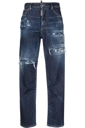 Dsquared2 Vaqueros con efecto envejecido