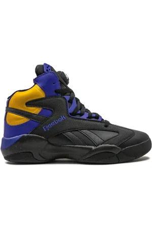 Reebok Zapatillas Shaq Attaq Core Black/Bold Purple/Collegiate Gold