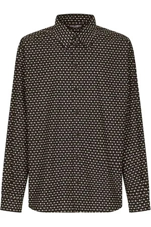 Dolce & Gabbana Camisa con estampado geométrico