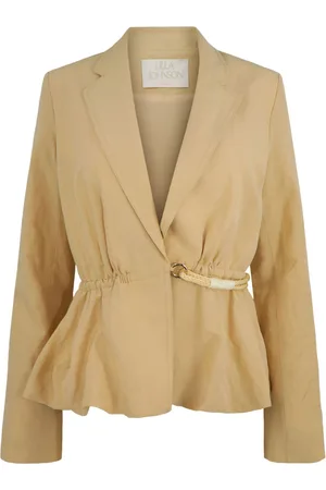 ULLA JOHNSON Blazer Talie con cinturón