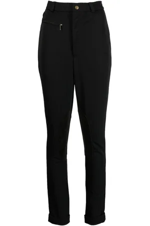 Ralph Lauren Pantalones slim de talle medio