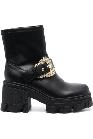 VERSACE Botas con tacón de 75mm