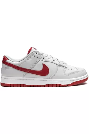 Nike Zapatillas Dunk Low Vast Grey/Varsity Red