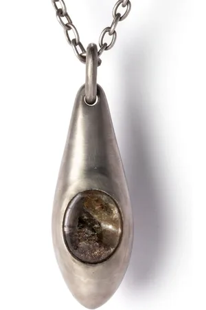 PARTS OF FOUR Collar en plata de ley con colgante Chrysalis