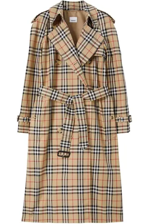 Burberry Gabardina con estampado Vintage Check