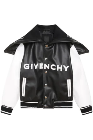 Givenchy Chaqueta bomber con capucha y logo