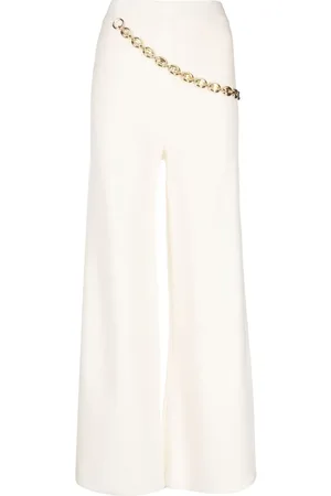 Paco rabanne Pantalones con detalle de cota de malla