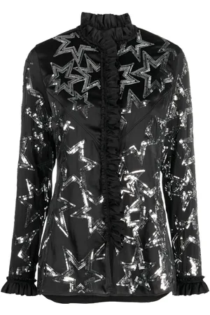 Paco rabanne Camisa con detalle de lentejuelas