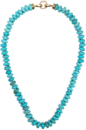 HARWELL GODFREY Collar en oro amarillo de 18kt con turquesas