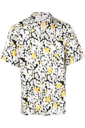 Lanvin Camisa estampada con manga corta