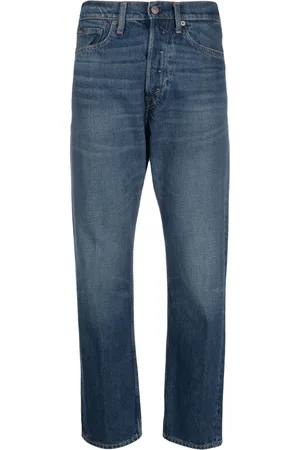 Ralph Lauren Vaqueros capri de talle alto