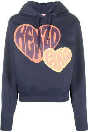 Kenzo Sudadera con capucha y logo