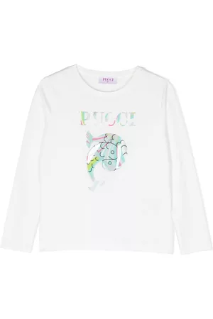PUCCI Junior Camiseta con logo estampado