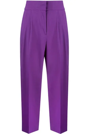 Fabiana Filippi Pantalones ajustados de talle alto