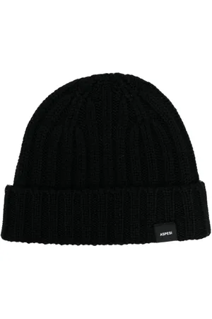 Aspesi Gorro con parche del logo