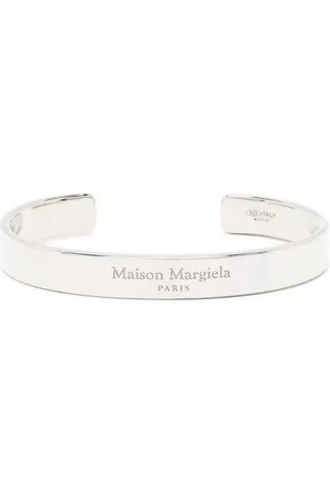Maison Margiela Brazalete con logo grabado