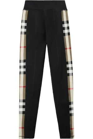 Burberry Leggins con panel Vintage Check