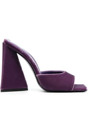 The Attico Mules Devon con tacón de 115mm