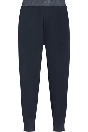 Etro Pantalones de chándal con estampado de cachemira
