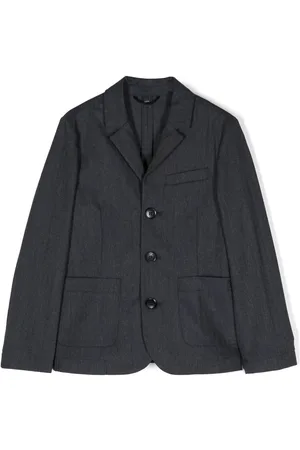 Emporio Armani Blazer con placa del logo