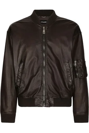 Dolce & Gabbana Chaqueta bomber de piel