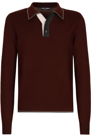 Dolce & Gabbana Polo con borde en contraste
