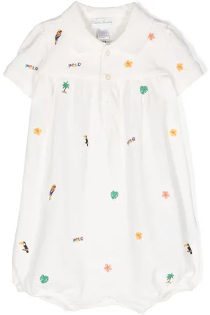 Ralph Lauren Pelele con bordado tropical