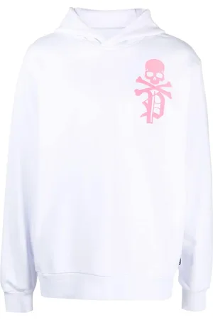 Philipp Plein Sudadera con capucha y logo Gothic Plein