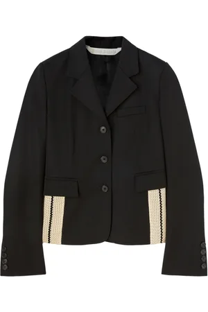 Palm Angels Blazer ajustado con aplique lateral