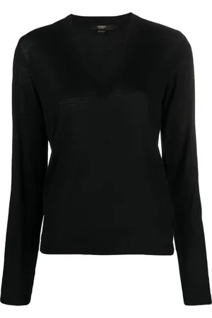 SEVENTY BY SERGIO TEGON Jersey liviano con cuello en V