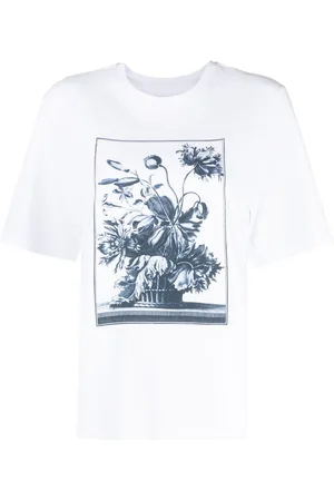 Erdem Camiseta con estampado gráfico