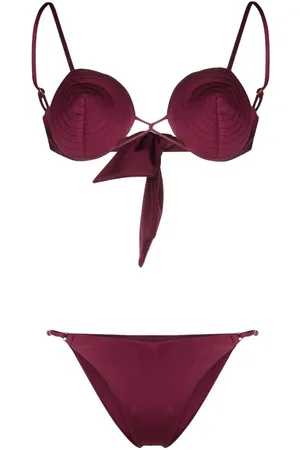 Noire Swimwear Bikini con detalle de costuras