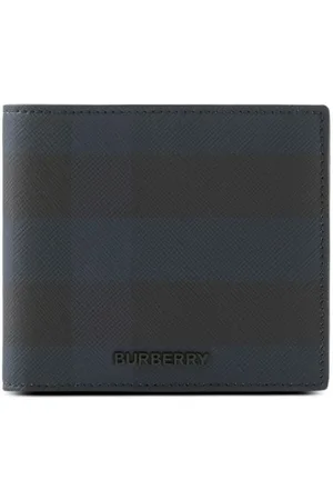 Burberry Cartera a cuadros con logo