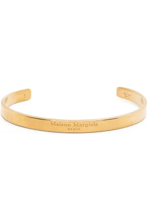 Maison Margiela Brazalete con logo grabado